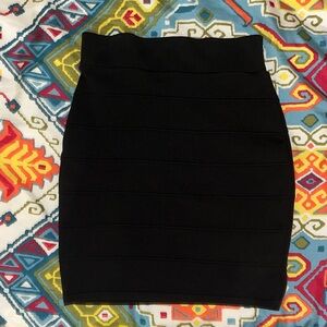 Black Women's Mini Skirt